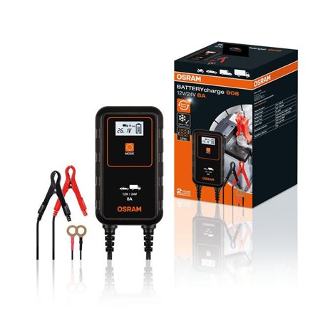 Chargeur de Batterie Auto Camion 12V 24V 8A