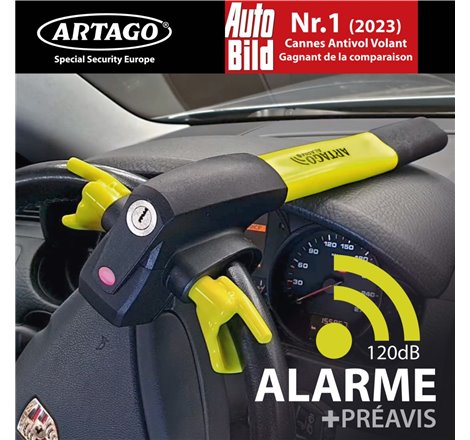 Antivol Voiture  Canne Pour Volant