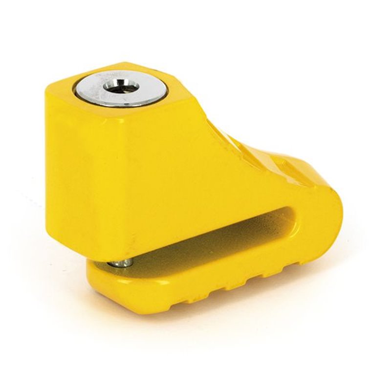 Antivol Bloque Disque Scooter Ø5mm  Housse Fournie Jaune