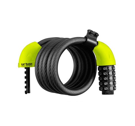 Cable antivol pour vélo avec combinaison